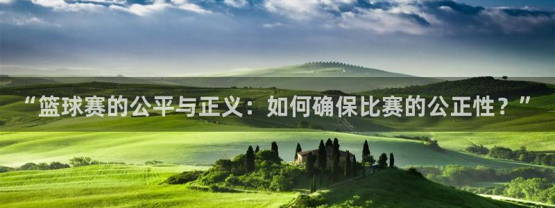 意昂4平台登录：“篮球赛的公平与正义：如何确保比赛的公正性？